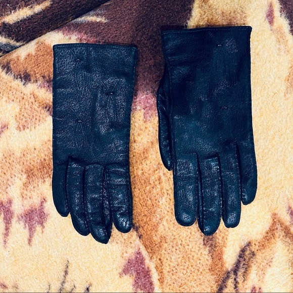 Accessories Brand New Genuine Leather Gloves With Wool Lining Brand